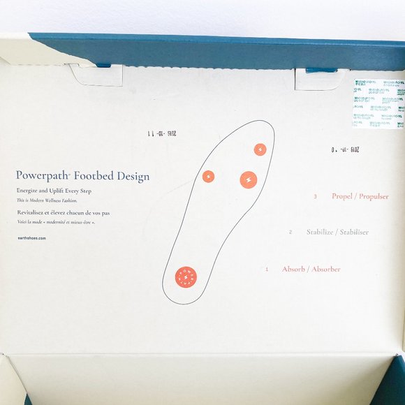 earth shoes Women's Murano Mist, Black Leather, Size 8 - Picture 10 of 10